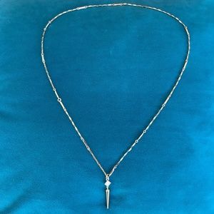 Stella & Dot Gold Convertible Lariat Necklace